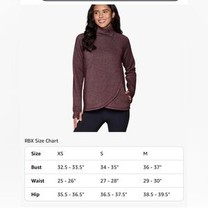 Jockey Gray Women's Fleece Sweatshirt Fashion Pullover With Zip Mock Neck
